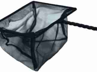 Amtra Black Fish Net - 20cm w/Long Handle